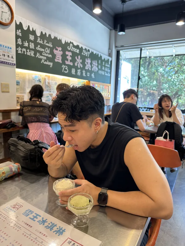 An ice cream break