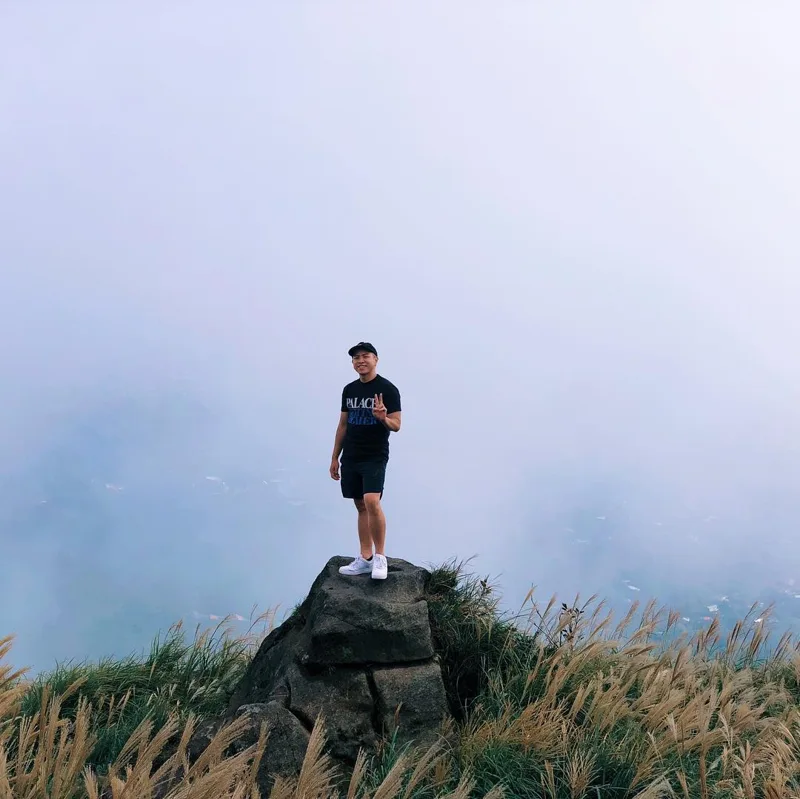 Above the clouds